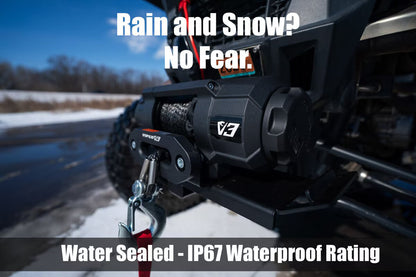 VIPER V3 Winch - 9,000lb W/ Cradle Mount
