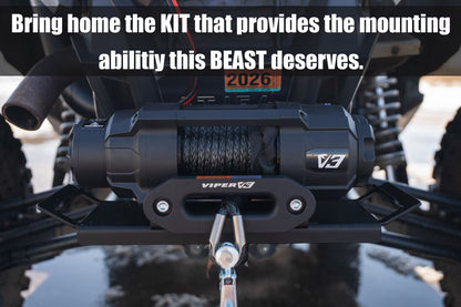 VIPER V3 Winch - 9,000lb W/ Cradle Mount