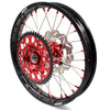 KKE 21&18 21&19 Wheels for HONDA CR125R 1995-1997 CR250R 1995-1996 Red Nipples