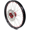 KKE 21&18 21&19 Wheels for HONDA CR125R 1998-2001 CR250R 1997 Red Nipples