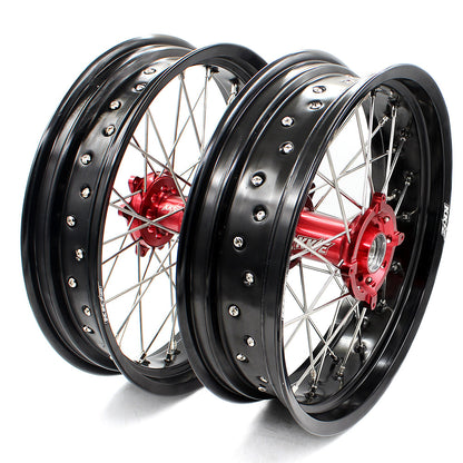KKE 3.5 & 4.25 Supermoto Wheels for Honda CRF250R 2014-2025 CRF450R 2013-2025 CRF450X 2019-2025