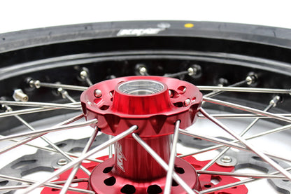 KKE 17" Supermoto Wheels Tires For HONDA CRF250R 04-13 CRF450R 02-12