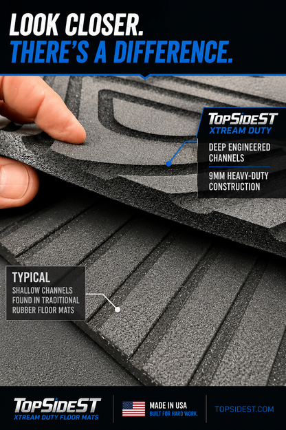 Polaris Pro XP / Pro R HD 9mm Rubber Mats (2019 - current)