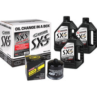 MAXIMA SXS/UTV Synthetic Quick Oil Change Kit Polaris Turbo - 5W-50 90-189013-TXP