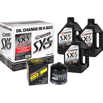 MAXIMA SXS/UTV Synthetic Quick Oil Change Kit Polaris Turbo - 5W-50 90-189013-TXP
