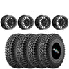 VALOR OFFROAD V06 GLOSS BLACK BEADLOCK ON SUPER ATV INCURSION A/T