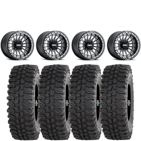 Metal FX Delta Beadlock Satin BLK/Contrast Cut on Frontline BDC