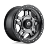 Fuel Anza beadlock 14x7 +13mm EFX MotoCrusher kit