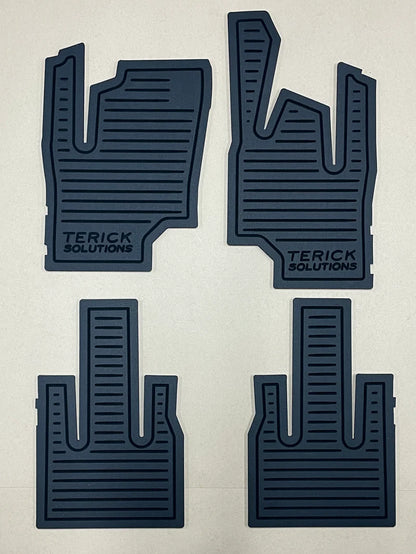 Can-Am Commander / Maverick Gen 2 Rubber Floor Mats