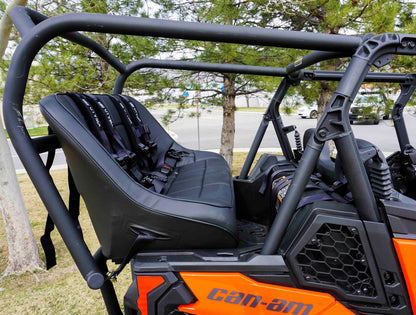 Maverick Sport Max Rear Bench and Roll Cage Kit (2020-2024)