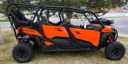 Maverick Sport Max Rear Bench and Roll Cage Kit (2020-2024)