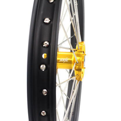 KKE 21 & 19 MX Off Road Wheels For SUZUKI RM125 2001-2007 RM250 2001-2008