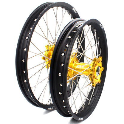 KKE 21 & 19 MX Off Road Wheels For SUZUKI RM125 2001-2007 RM250 2001-2008