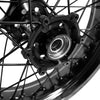 KKE 17Inch Supermoto Rims For KTM SX SX-F XC-F XC EXC EXC-F 2003-2025 Black