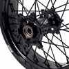 KKE 3.5*17'' & 4.25*17'' Supermoto Wheels Rims Fit STARK VARG MX EX Electric Dirt Bike All Black