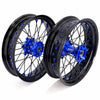 KKE 3.5/4.25*17" Supermoto Wheels Rims For YAMAHA WR250F 2001-2019 WR450F 2003-2018