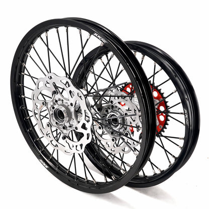 KKE 21/19 New Generation Cast Hubs Billet MX Wheels For KTM SX SX-F XC XC-F 125-530CC 2003-2025