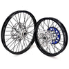 KKE 21/18 New Generation Cast Hub Billet Wheels Fit For KTM EXC XC-W XCF-W EXC-F 2003-2025 Black Spokes