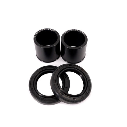 KKE Replacement Front Billet Bushing Spacers Kit Fit Surron Ultra Bee 2023-2025 Black