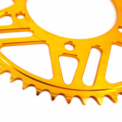 KKE Gold & Purple in 58T Sprocket For Yamaha YZF R3/ABS YZF R25/ABS MT-03 MT-25 2015-2022
