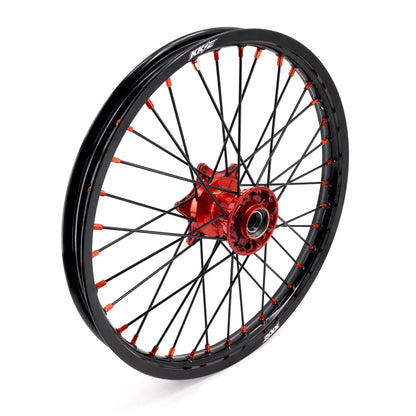 KKE 21" 18" Cast Enduro Wheels For KTM EXC EXC-F EXC-E 2003-2025 Black Spokes