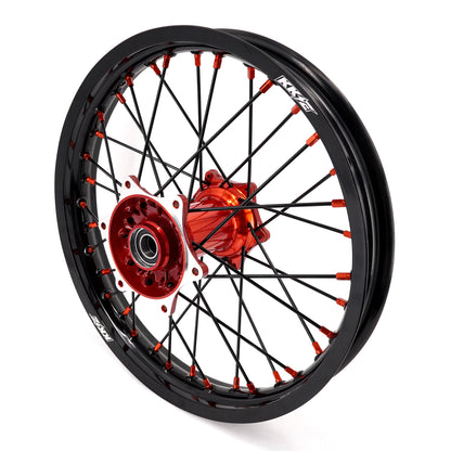 KKE 21" 18" Cast Enduro Wheels For KTM EXC EXC-F EXC-E 2003-2025 Black Spokes