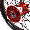 KKE 21" 18" Cast Enduro Wheels For KTM EXC EXC-F EXC-E 2003-2025 Black Spokes