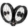 KKE 2.5*19 & 3.5*17 Dirtbike Tubed Spoke Wheels Rims Fit KTM 390 Adventure 2020-2021 Black