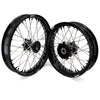 KKE 2.5*19 & 3.5*17 Dirtbike Tubed Spoke Wheels Rims Fit KTM 390 Adventure 2020-2021 Black