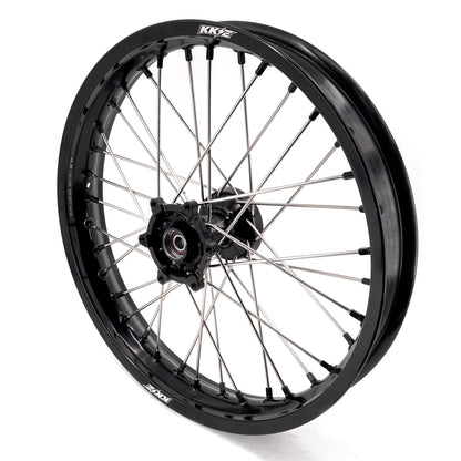 KKE 2.5*19 & 3.5*17 Dirtbike Tubed Spoke Wheels Rims Fit KTM 390 Adventure 2020-2021 Black