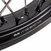 KKE 2.5*19 & 3.5*17 Dirtbike Tubed Spoke Wheels Rims Fit KTM 390 Adventure 2020-2021 Black