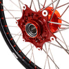 KKE 21" 18" Cast Enduro Wheels For KTM EXC EXC-F EXC-E 2003-2025 Orange Nipples