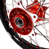 KKE 21" 18" Cast Enduro Wheels For KTM EXC EXC-F EXC-E 2003-2025 Orange Nipples