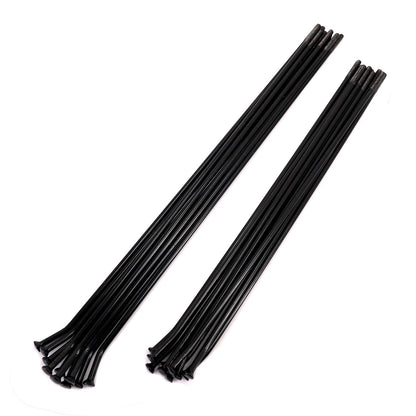KKE Black Spoke Kit Black Niples Fit 2.15*18 Electric DirtBike Ultra Bee 2023-2025 Rear Wheel Rim