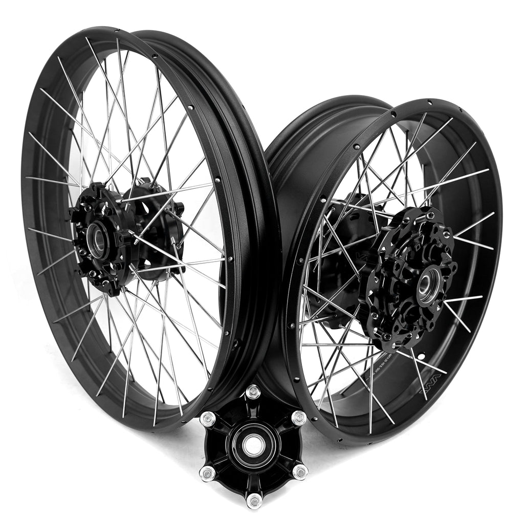 VMX-Racing 21" 18" Tubeless Wheels Fit Yamaha Tenere 700 2019-2026 Spoke Rims