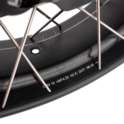 VMX-Racing 21" 18" Tubeless Wheels Fit Yamaha Tenere 700 2019-2026 Spoke Rims