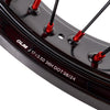 KKE 17inch Supermoto Wheels fit HONDA CRF250R 04-13 CRF450R 02-12 Black Spoke
