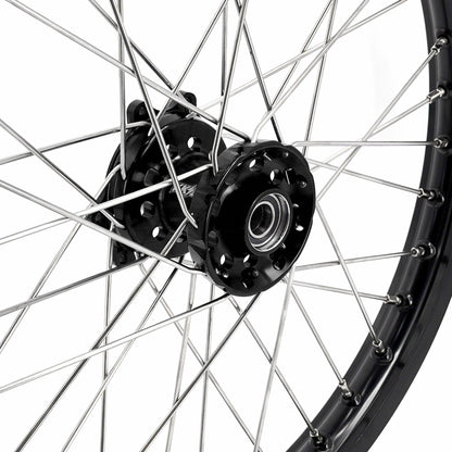 US Stock KKE 1.6*21" E-bike Spoke Wheels Rim Fit For SurRon Ultra Bee 2023-2025 Silver Nipples & Silver Spokes