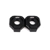 KKE Axle Chain Adjuster Blocks Fit Rawrr Mantis, Mantis X Black and Red (Collective)