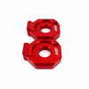 KKE Axle Chain Adjuster Blocks Fit Rawrr Mantis, Mantis X Black and Red (Collective)