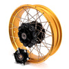 VMX-Racing 21" 18" Tubeless Wheels Fit Yamaha Tenere 700 2019-2026 Gold Rim