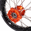 KKE 10/10 Small Kid's Wheels For KTM SX50 2014-2023 Mini Dirtbikes Orange Hub