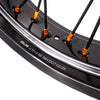 KKE 3.5/4.25 Supermoto Race Wheels For Suzuki RM125 1996-2007 RM250 1996-2008 Gold Nipples