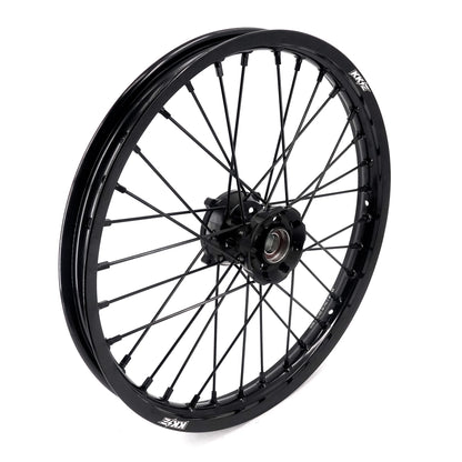KKE 19/16 Factory Size Kids Big Wheels Rims Fit KTM SX 85 2021-2024 All Black