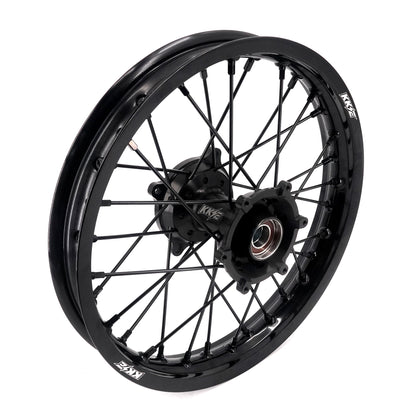 KKE 19/16 Factory Size Kids Big Wheels Rims Fit KTM SX 85 2021-2024 All Black