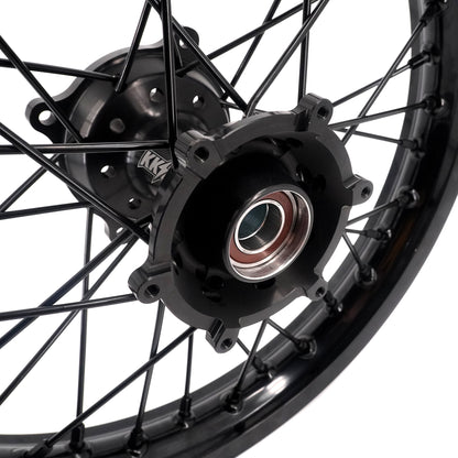 KKE 19/16 Factory Size Kids Big Wheels Rims Fit KTM SX 85 2021-2024 All Black