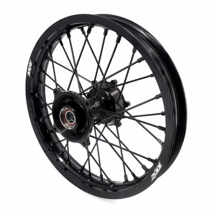 KKE 19/16 Factory Size Kids Big Wheels Rims Fit KTM SX 85 2021-2024 All Black