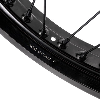 US Stock KKE 2.15*17 & 2.5*17 E-bike Wheels Rims Fit Talaria Sting MX3 / R MX4 / x3 (xXx) All Black