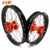 KKE 14"*1.4/12"*1.6 Kid's Small Wheels Rims Set Fit KTM SX 65 2025-2026 Orange&Black