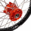 KKE 14"*1.4/12"*1.6 Kid's Small Wheels Rims Set Fit KTM SX 65 2025-2026 Orange&Black